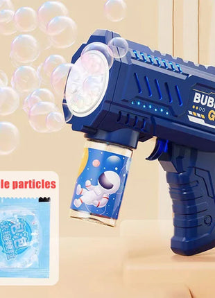Fully Automatic Bubble Gun Rocket Bubbles Machine Automatic Blower
