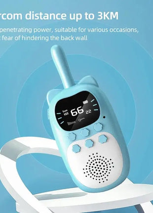 New Walkie Talkie 2pcs Kids Long Distance Electronic Toys Children