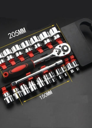 12 Pcs Set Wrench Socket Set Motorcycle Bicycle Repairing Tool