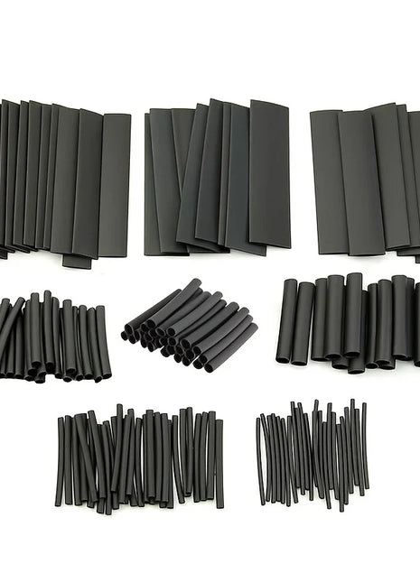 127Pcs Heat Shrink Tube Sleeving Tubing Assortment Kit Electrical