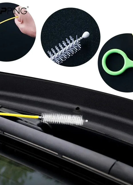 2.3m Car Sewer Unclogger Cleaning Brush Car Sunroof Long Hose Drain