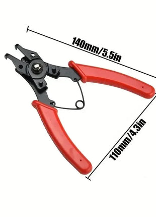 4-In-1 Circlip Pliers Set Snap Ring Pliers Multi Crimp Removable Plier