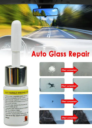 Car Glass Repair Window Cracks Gone Kit Remove Scratch Automobile