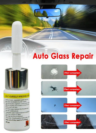 Car Glass Repair Window Cracks Gone Kit Remove Scratch Automobile