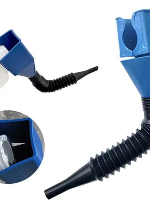 Plastic Car Motorcycle Refueling Gasoline Engine Oil Funnel Filter