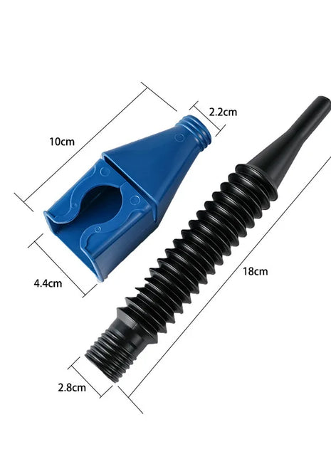 Plastic Car Motorcycle Refueling Gasoline Engine Oil Funnel Filter