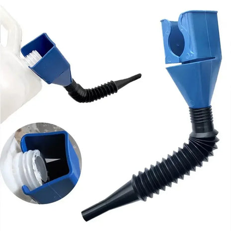 Plastic Car Motorcycle Refueling Gasoline Engine Oil Funnel Filter