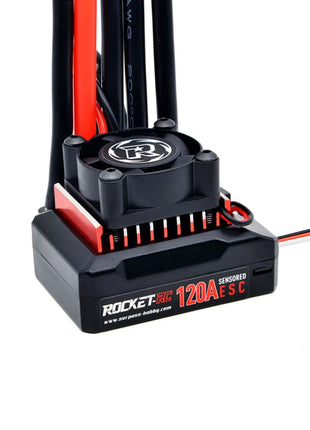 Rocket-RC 120A Sensored Brushless ESC for 1/10 RC Racing Car 380 390
