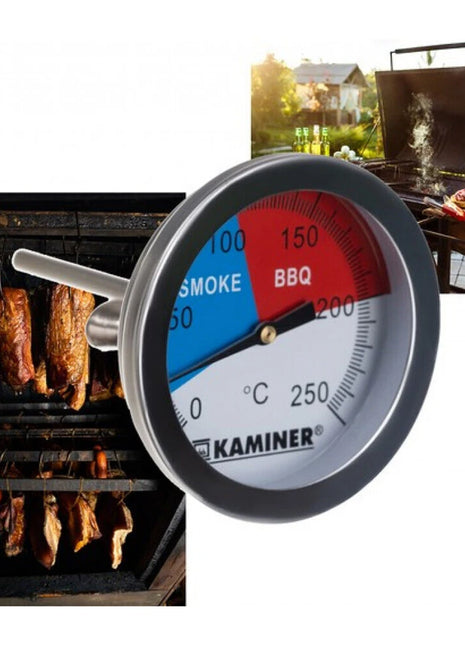 Stainless Steel BBQ Grill Thermometer Gauge Sensor Cooking Tools Meat
