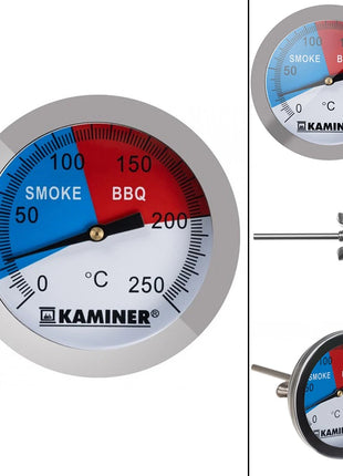 Stainless Steel BBQ Grill Thermometer Gauge Sensor Cooking Tools Meat