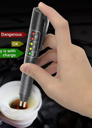 Universal Brake Fluid Tester Accurate Oil Quality Diagnostic Tools LED