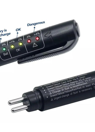 Universal Brake Fluid Tester Accurate Oil Quality Diagnostic Tools LED
