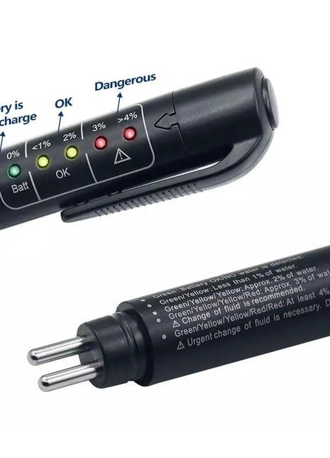 Universal Brake Fluid Tester Accurate Oil Quality Diagnostic Tools LED