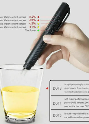 Universal Brake Fluid Tester Accurate Oil Quality Diagnostic Tools LED