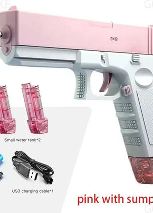 Summer Water Gun non Electric Pistol High-pressure Full Automatic