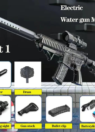 Summer Water Gun non Electric Pistol High-pressure Full Automatic