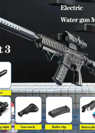 Summer Water Gun non Electric Pistol High-pressure Full Automatic