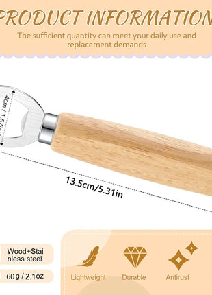 Personalized Bottle Opener Wedding Favour Gift for Him Engraved Wooden