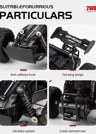 Remote Control Car RC Drift Racing 1:16 Vehicle Off Road Alloy 2.4G