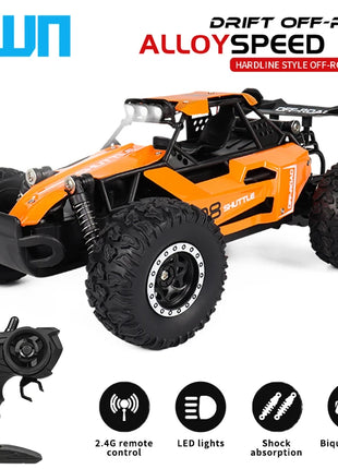 ZWN 1:16/1:20 2.4G Model RC Car With LED Light 2WD Off-road Remote