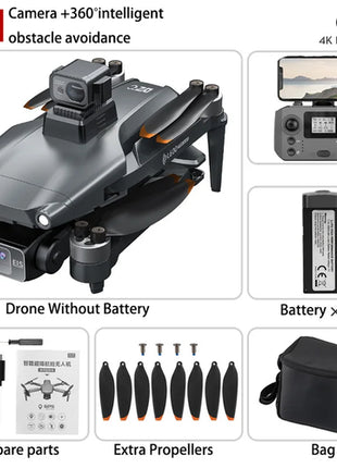 L600 PROMAX Drone 4K Professional 5G GPS HD 3-axis Gimbal Photography