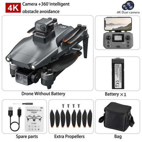 L600 PROMAX Drone 4K Professional 5G GPS HD 3-axis Gimbal Photography