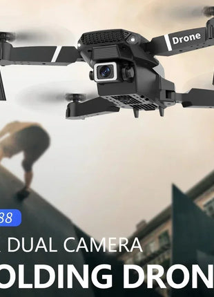 Professional 4K Wide Angle Drone E88 with HD Camera WiFi FPV Height