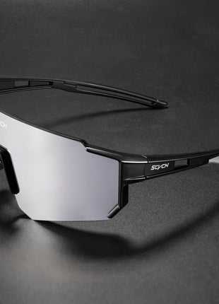 SCVCN New Outdoor Cycling Sunglasses Men Road Driving Bike Glasses