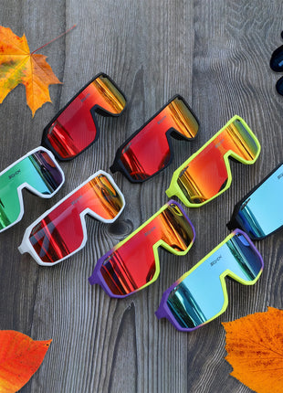 SCVCN Cycling Sunglasses Men MTB Road Driving Bike Glasses Outdoor