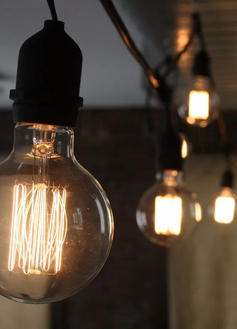 Retro Edison Bulb E27 220V 40W ST64 G80 G95 G125 Ampoule Vintage