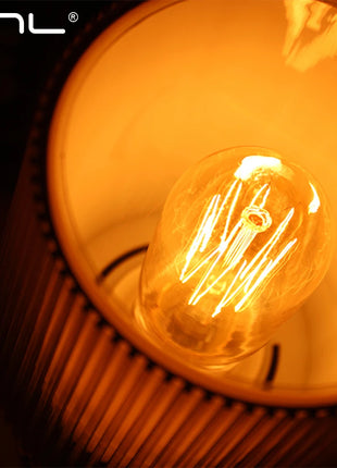 Retro Edison Bulb E27 220V 40W ST64 G80 G95 G125 Ampoule Vintage
