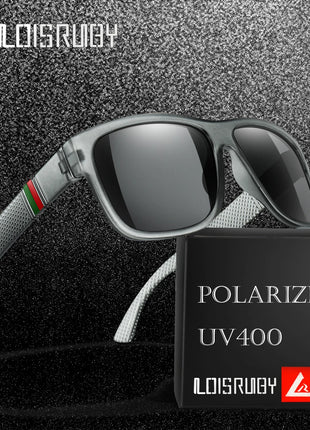 Classic Brand Men Square Polarized Fishing Sunglasses Outdoor Driving