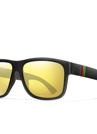Classic Brand Men Square Polarized Fishing Sunglasses Outdoor Driving