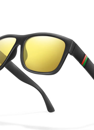 Classic Brand Men Square Polarized Fishing Sunglasses Outdoor Driving