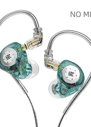KZ EDX PRO IEM Earphones Bass Sound Earbuds Dynamic Drive HiFi