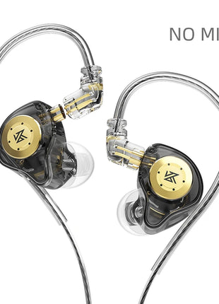 KZ EDX PRO IEM Earphones Bass Sound Earbuds Dynamic Drive HiFi