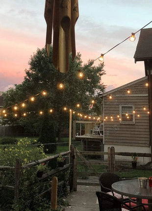110V/220V Outdoor String Lights LED G40 Festoon Fairy Patio Garland