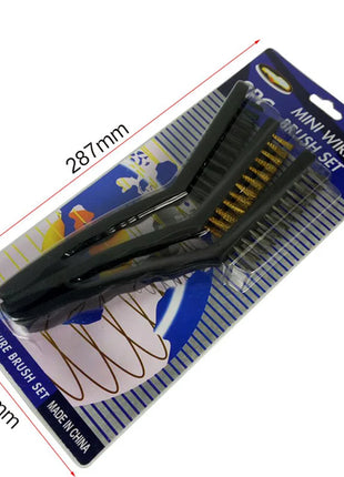 ALLSOME Double-end Steel Wire Brush & Nylon Pick Set Universal Hunting