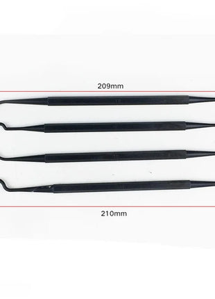 ALLSOME Double-end Steel Wire Brush & Nylon Pick Set Universal Hunting