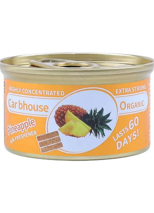 Car Air Freshener Bubble Gum Scent Organic Cans Odor Eliminator