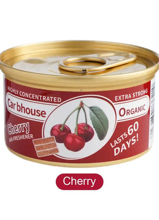 Car Air Freshener Bubble Gum Scent Organic Cans Odor Eliminator