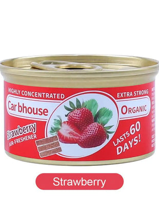 Car Air Freshener Bubble Gum Scent Organic Cans Odor Eliminator