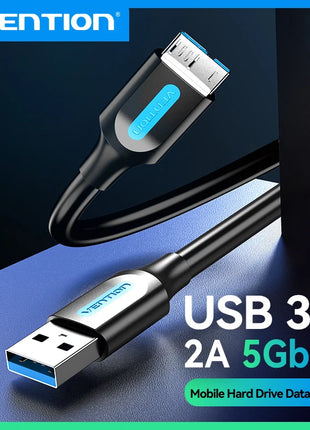 Vention Micro USB 3.0 Cable 2A Fast Charger Data Cord Mobile Phone