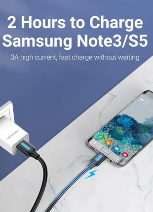 Vention Micro USB 3.0 Cable 2A Fast Charger Data Cord Mobile Phone