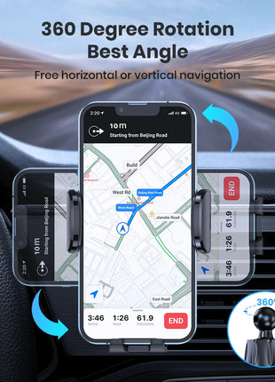 TOPK Universal Car Bracket Gravity Auto Phone Holder Car Air Vent Clip