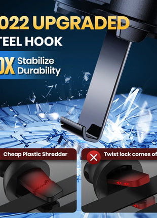 TOPK Universal Car Bracket Gravity Auto Phone Holder Car Air Vent Clip