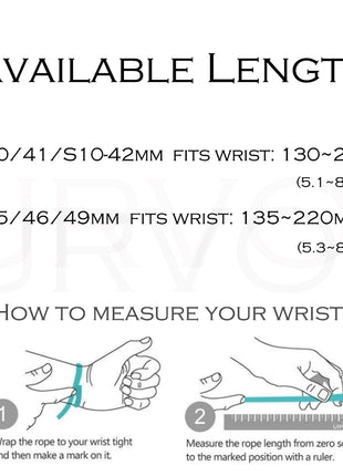 URVOI FKM fluoroelastomer rubber Strap for Apple Watch Ultra 3 2