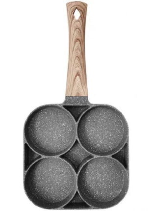 1 PCS Maifan Stone Four-Hole Omelette Pan Bottom Nonstick Egg Pan Mini