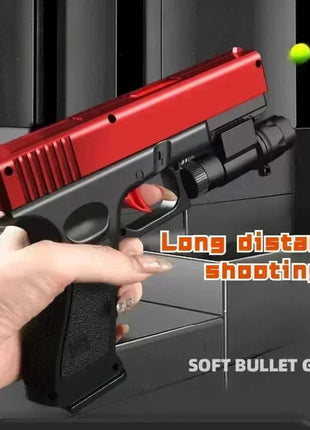 SOTG17 Foam Soft Bullet Toy Gun Airsoft Manual Pistol Launcher CS