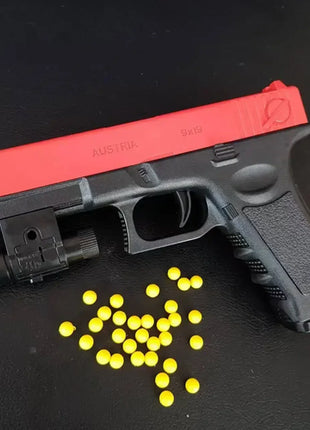 SOTG17 Foam Soft Bullet Toy Gun Airsoft Manual Pistol Launcher CS